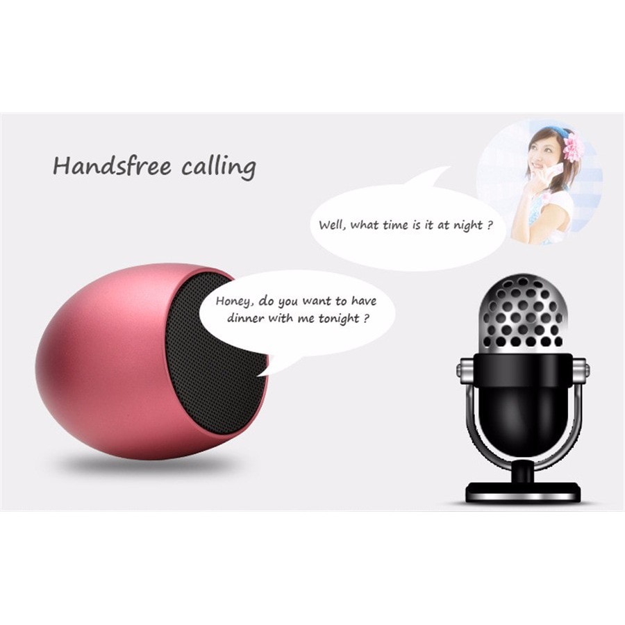 LARIS Egg Bluetooth Speaker Powerfull Bass - E5