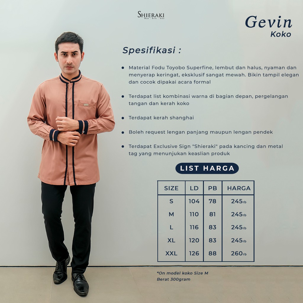 {SHIERAKI} Gevin Koko Dewasa & Anak by Shieraki