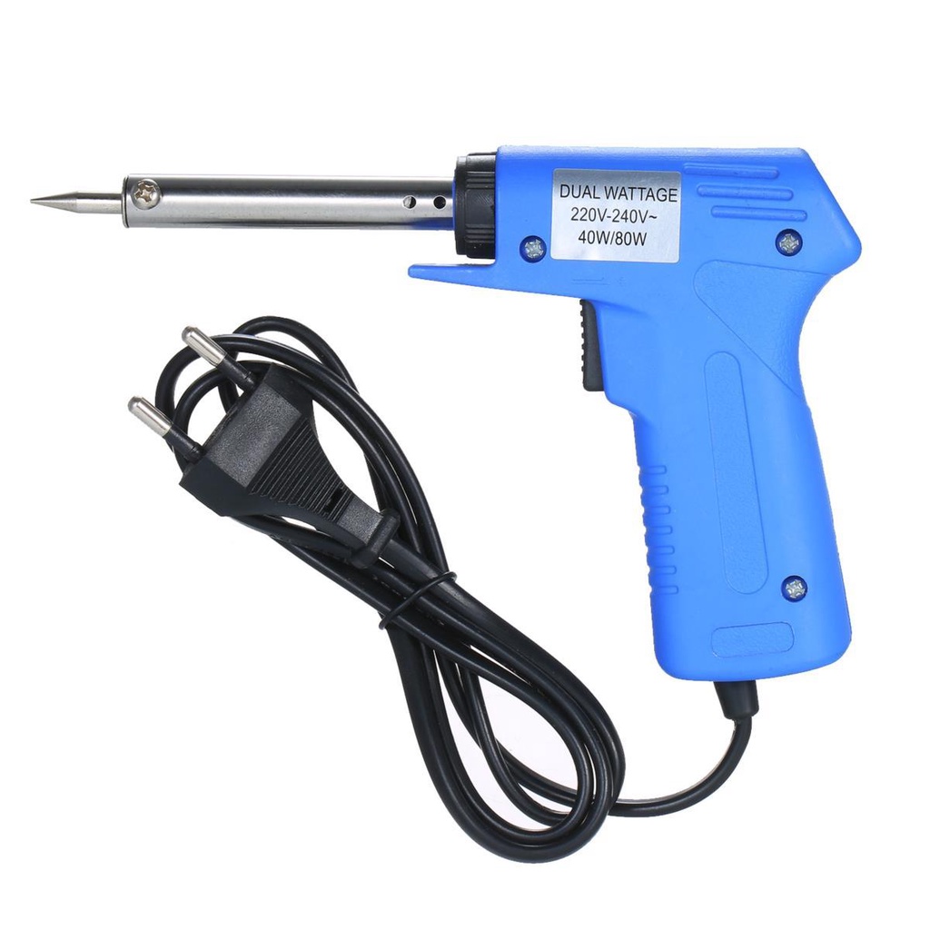 Reaim Solder Tembak Listrik 30W~130W Solder Gun Radox - Biru / Solder Tembak /Soldering Gun / Solder Pistol