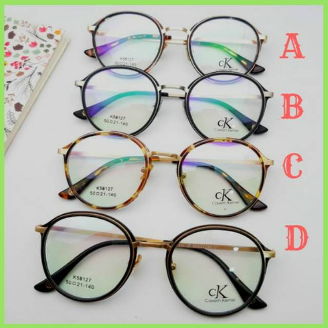 Frame Kacamata CK58127 free lensa minus