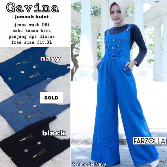 Gavina jumsuit kulot