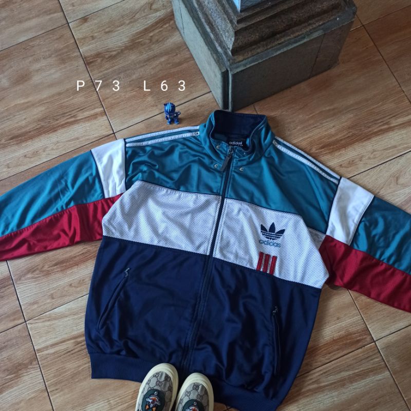Tracktop Adidas Colorblock Vintage Retro
