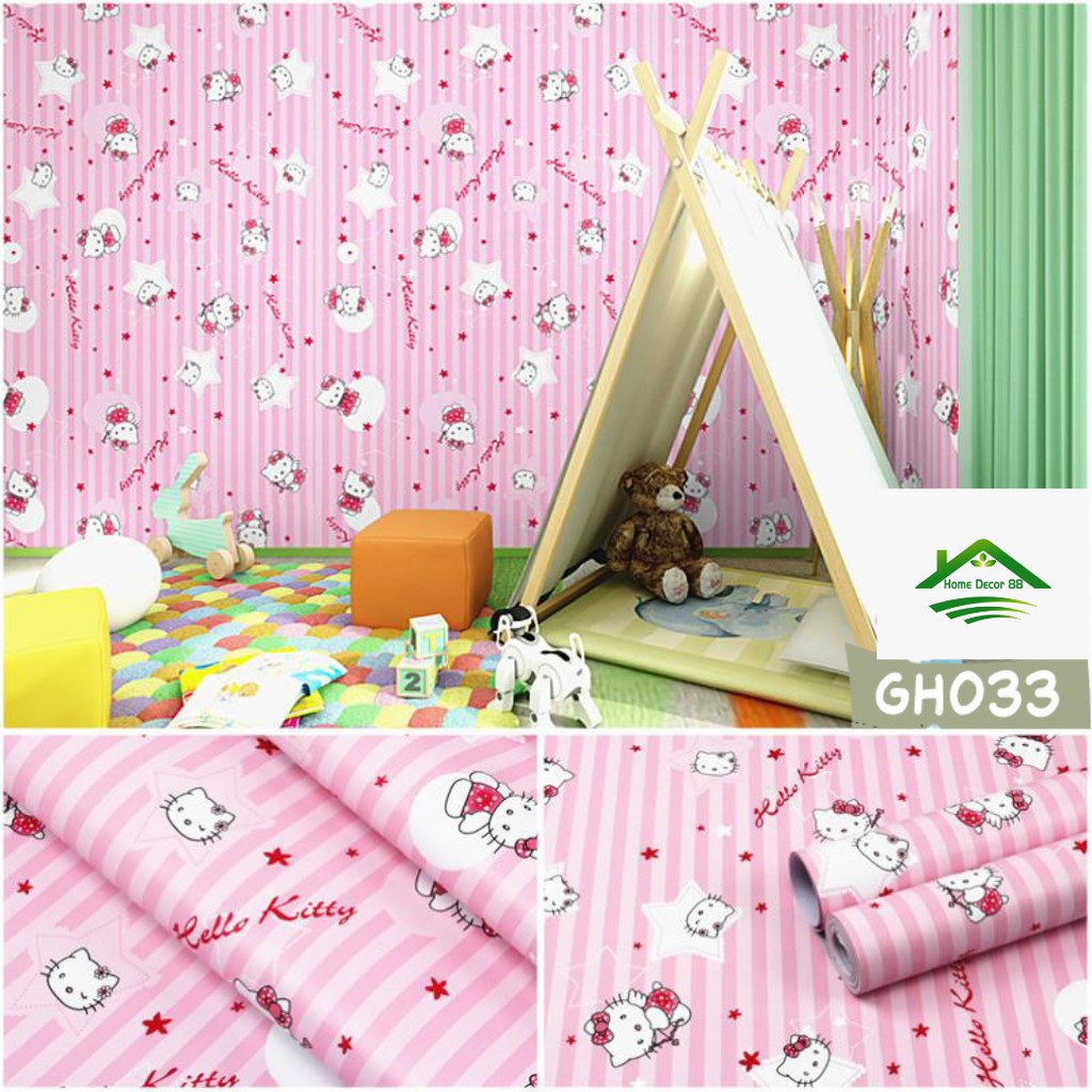 Wallpaper Dinding 3D Wallstiker Bahan Vinyl Anti Air Wallpaper Stiker 45Cmx10M-GH033