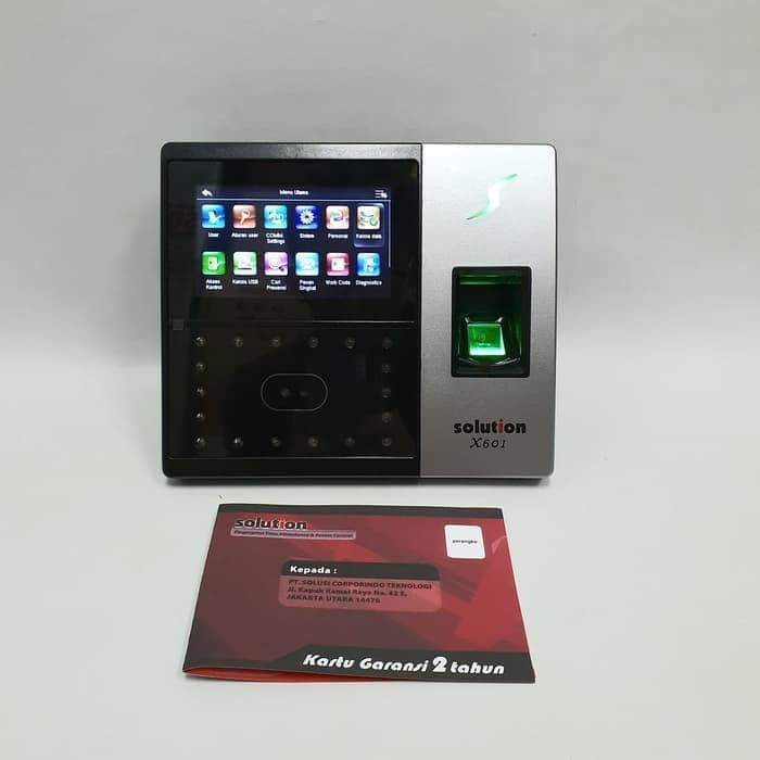 Mesin Absensi Solution X601 Finger Print /Alat Kantor Absensi Kraywan