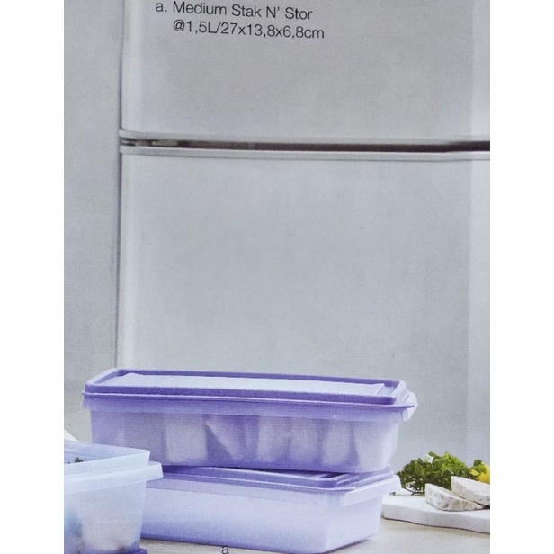 Kotak Medium Stak N'Stor Tupperware