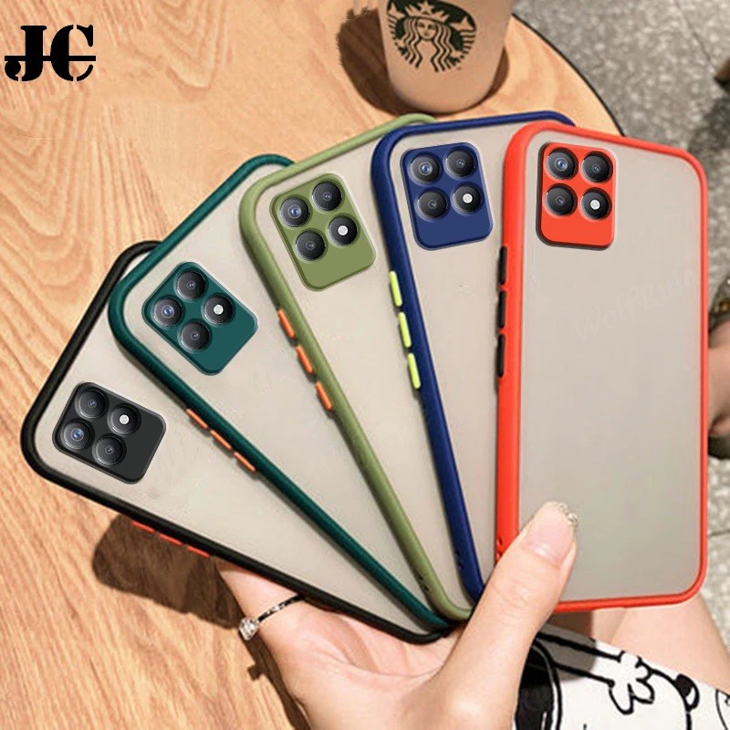 REALME NARZO 50 C25Y CASE HARDCASE SOFT AEROCASE MATTE DOFF TRANSPARAN DOVE COLOUR WARNA CASING PROTECT CAMERA COVER PELINDUNG KAMERA