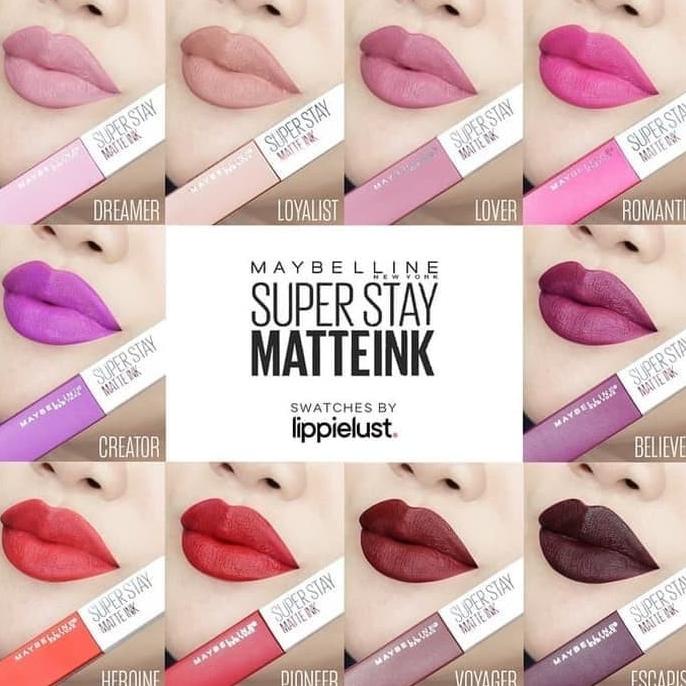 MAYBELLINE SUPER STAY MATTE INK LIPSTIK (WARNA BARU)