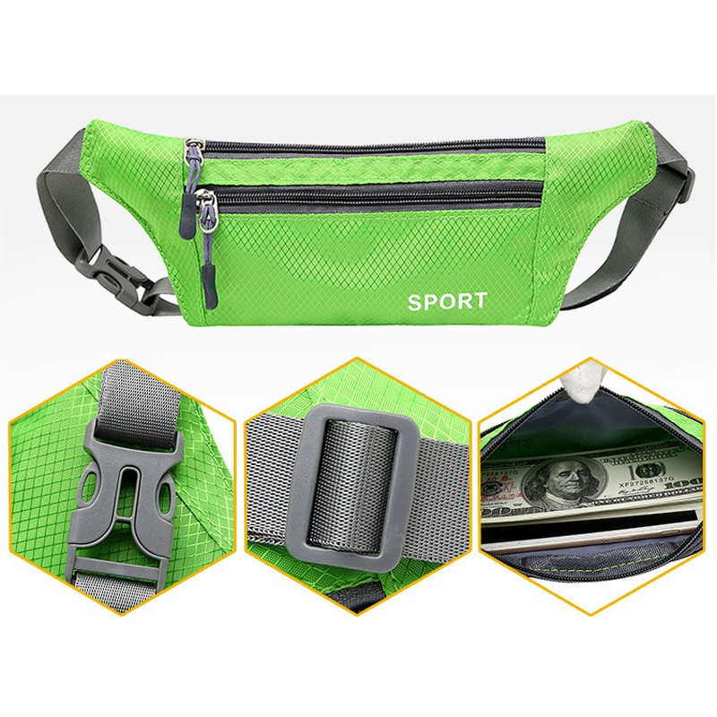 Uphike - Tas Pinggang Waist Bag Sport Tas Pinggang Fashion Olahraga TS204