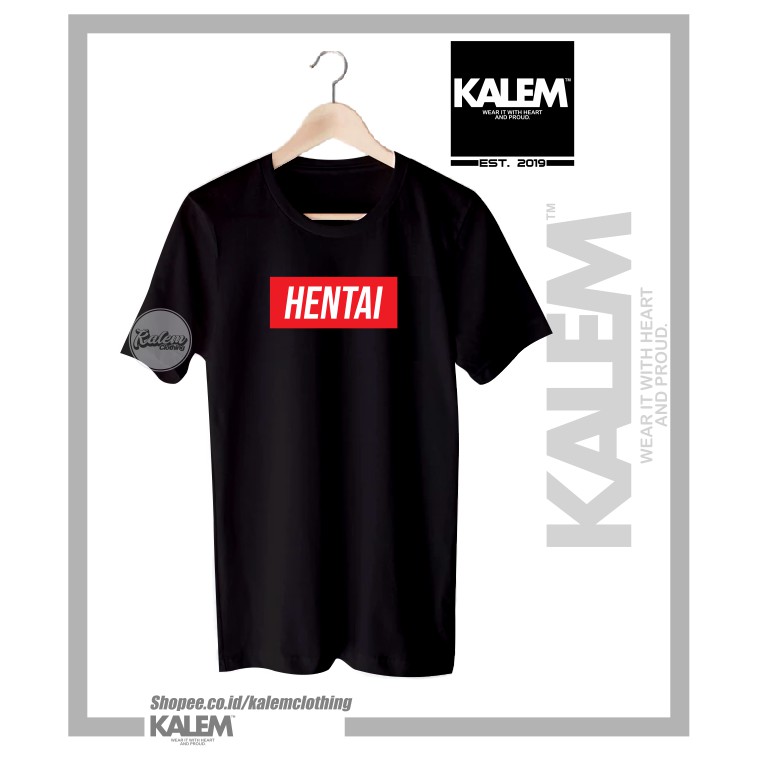 KAOS BAJU ANIME HENTAI JEPANG KAOS ANIME - KALEM CLOTHING