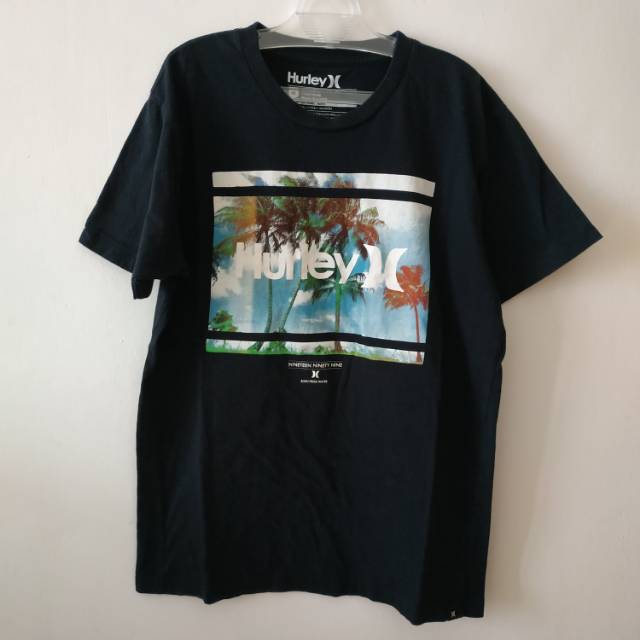 Kaos Hurley Original Black Size M