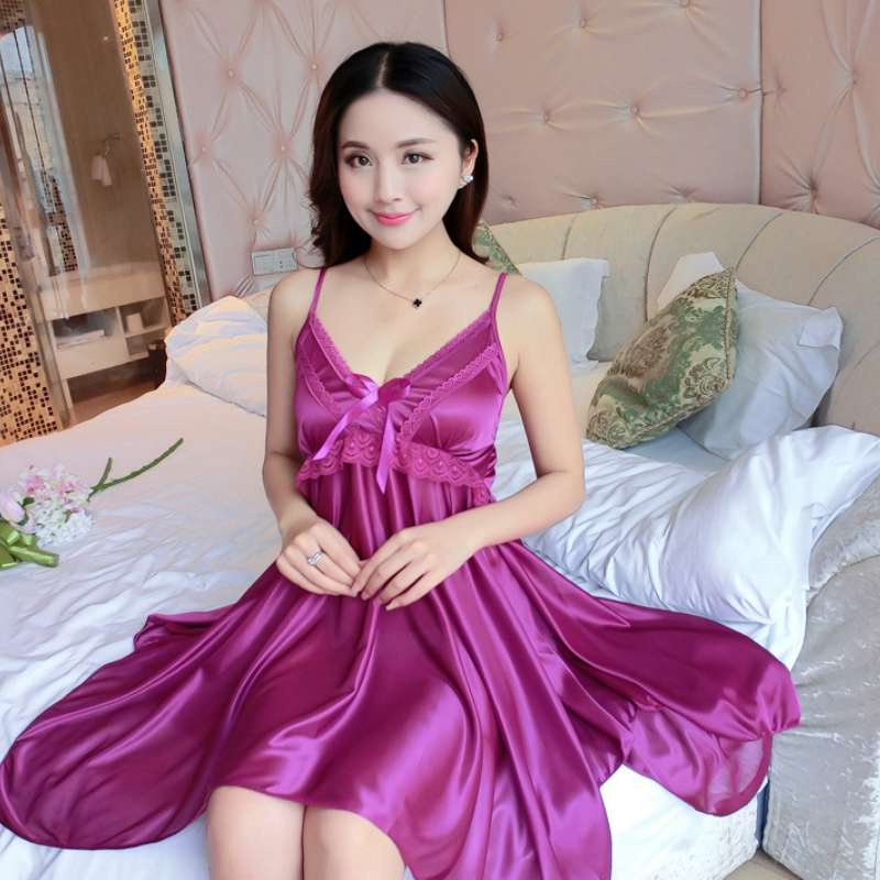 Miss H ~ 153 Dress Lingerie Wanita Gaun Tidur Baju Tidur Tanpa Lengan Seksi