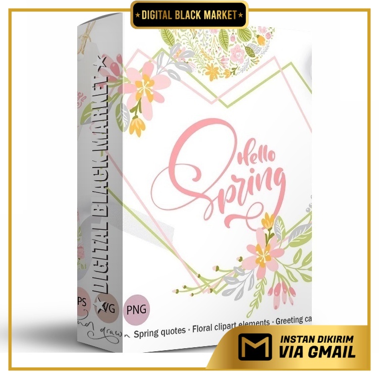 Fresh Feeling Spring Vector Kit Svg - Vector Designs