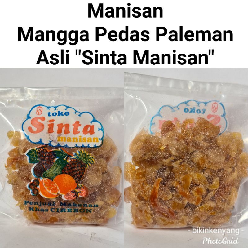 

Manisan Mangga Paleman Pedes Asli "Sinta Manisan" Berat - 100 Gram Khas Cirebon