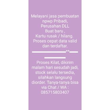 

Tunggu apalagi BISA COD!! KARTU BERMANFAAT .,.,.,..,