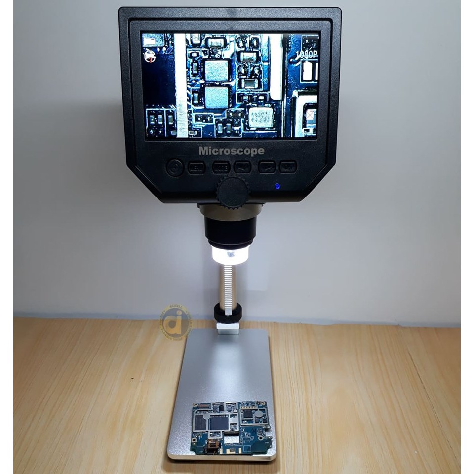 Mikroskop LCD 600X + Metal Stand G600S