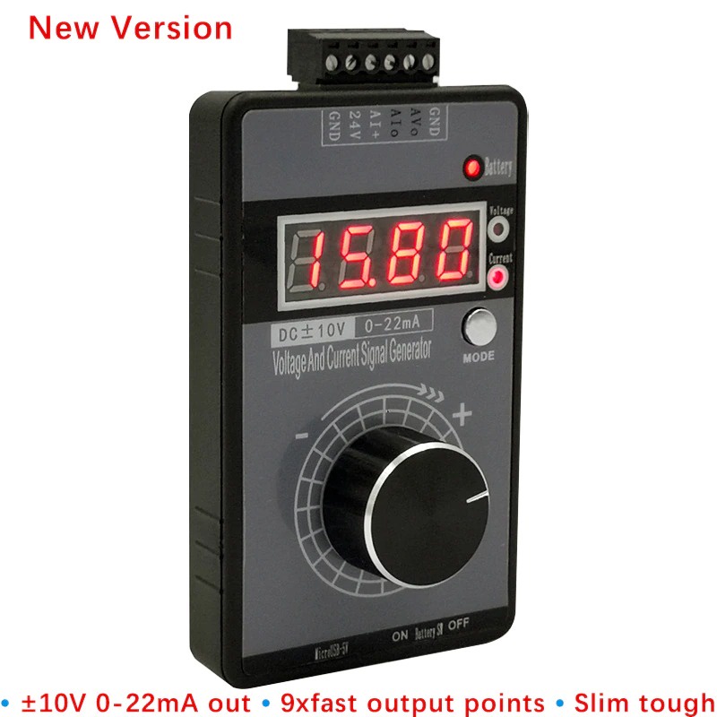 Voltage Signal Generator Digital 0-20mA Current Transmitter 0-10V