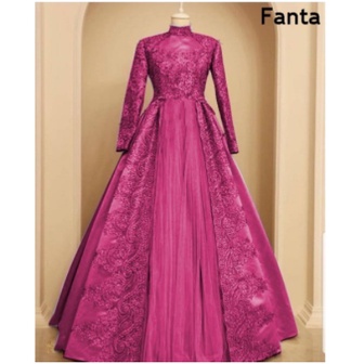 HOPYLOVY - JUMBO Maxi Dress Nurlela / GAMIS BRUKAT PREMIUM