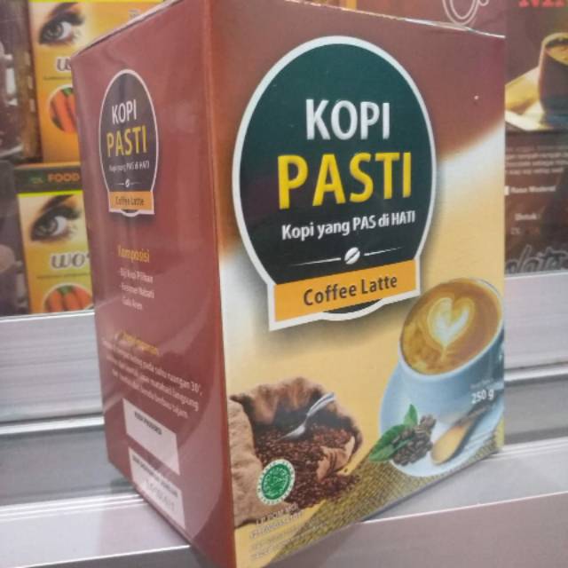 

Kopi Pasti Jamu rasa Latte Lezat