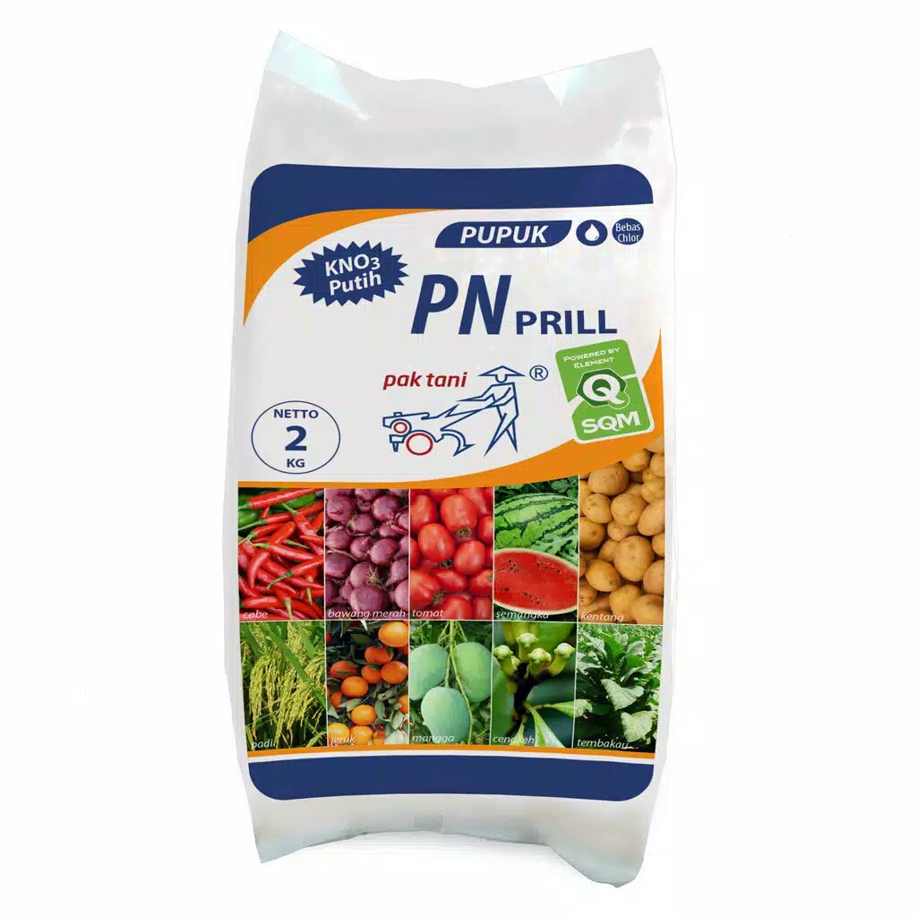 PUPUK KNO3 PUTIH PN PRILL PAK TANI 1 KG - KNO3 PUTIH PN PRILL