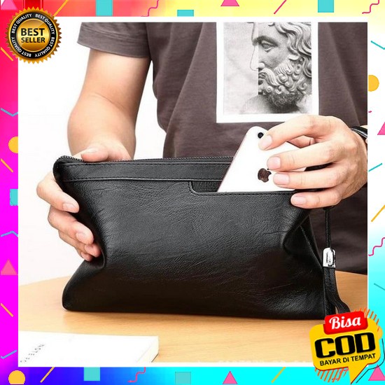 Handbag Kulit Asli Crazy Horze - Tas Kulit Asli - Mogen Leather Goods Handbag Tas Tangan Kulit Pria 