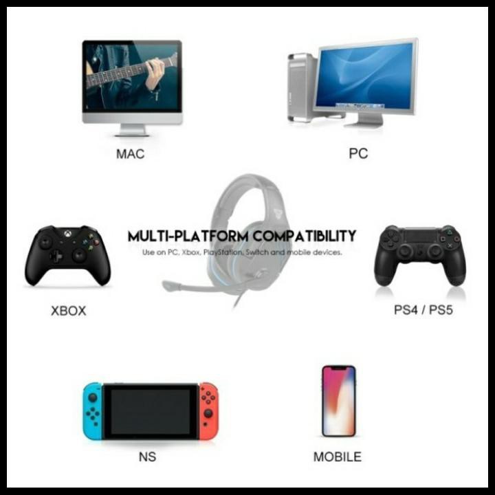 FANTECH VALOR MH86 HEADSET GAMING MOBILE MULTI-PLATFORM /MH-86 /MH 86 - HITAM