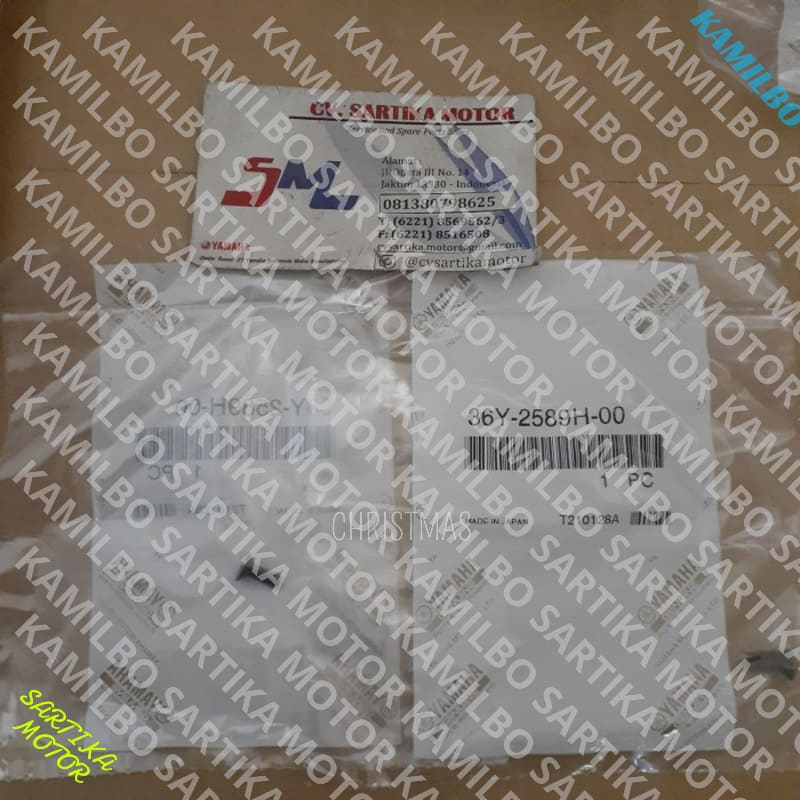 (100% ASLI ) Baut Tutup Master Rem Soul GT 115 0/ Screw 36Y-2589H-00 Mantap bos