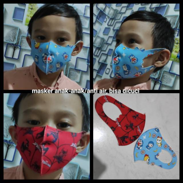 Masker scuba anak-anak 280s anti air