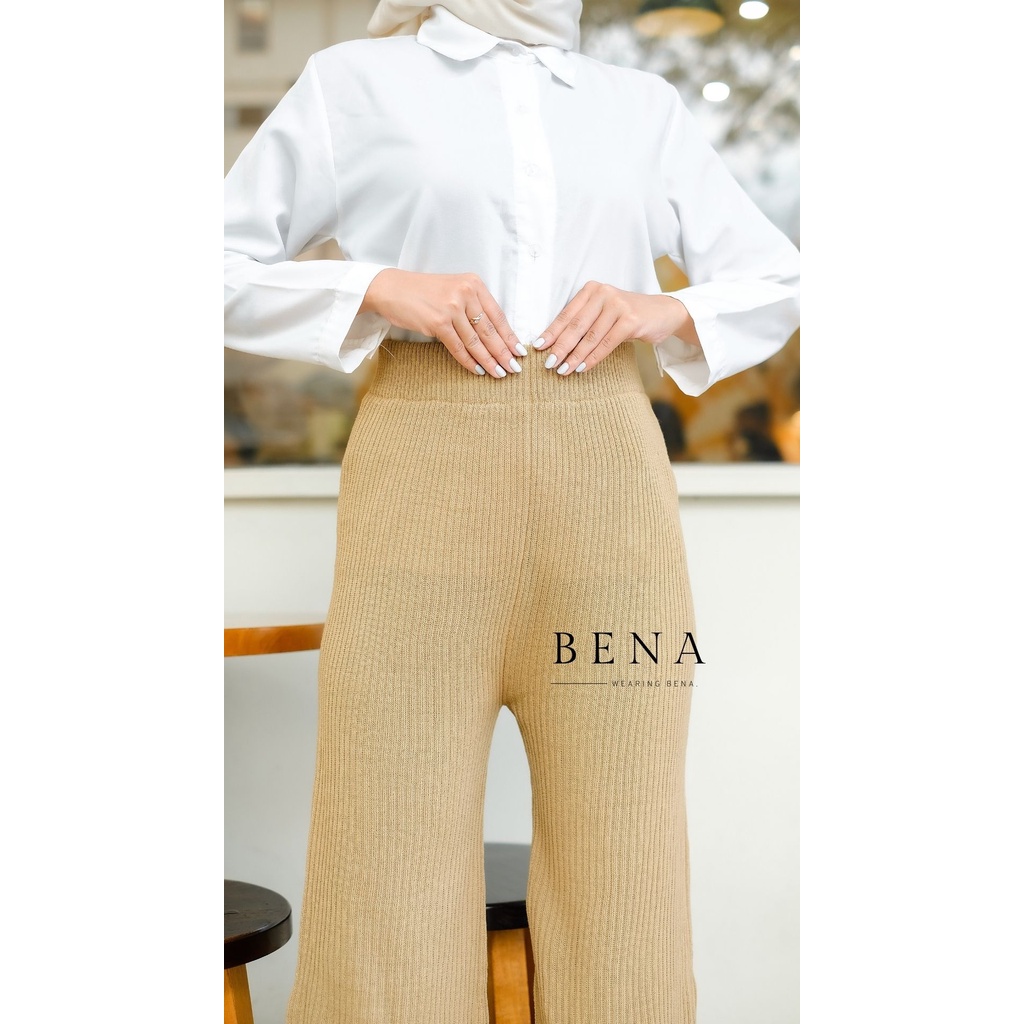 MIYU KNIT PANTS - WEARING BENA