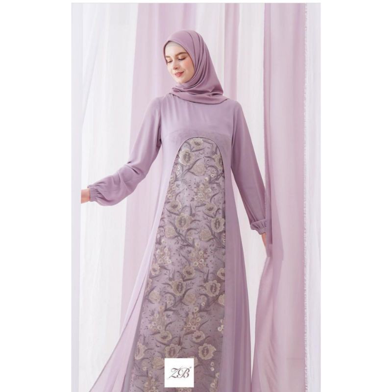raya dress by zerina Banu , gamis lebaran premium