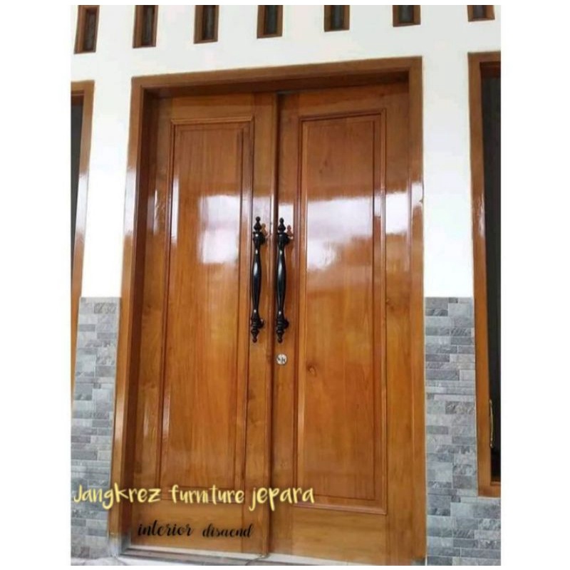 pintu kupu tarung ples kusen jati tpk