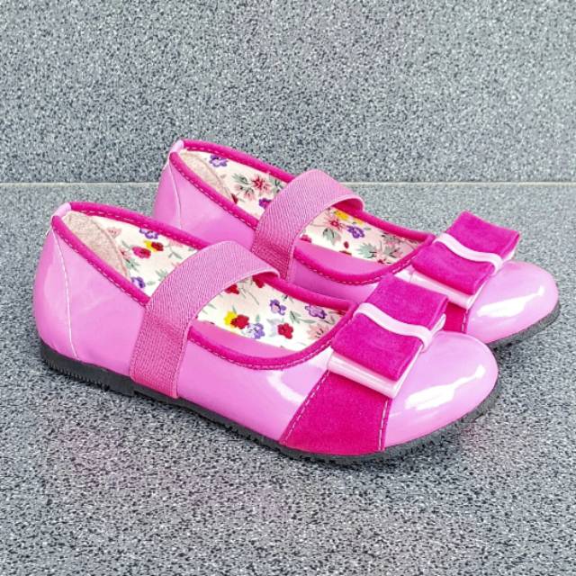 Sepatu Balet Anak Usia TK -SD Model Pita Sepatu Anak Flatshoes Terbaru