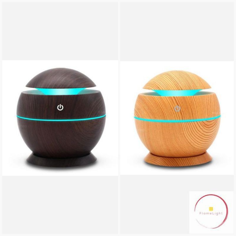 Humidifier Air Diffuser Aromaterapi UltraSonic Essential Oil Disfuser Taffware Pelembab Pewangi