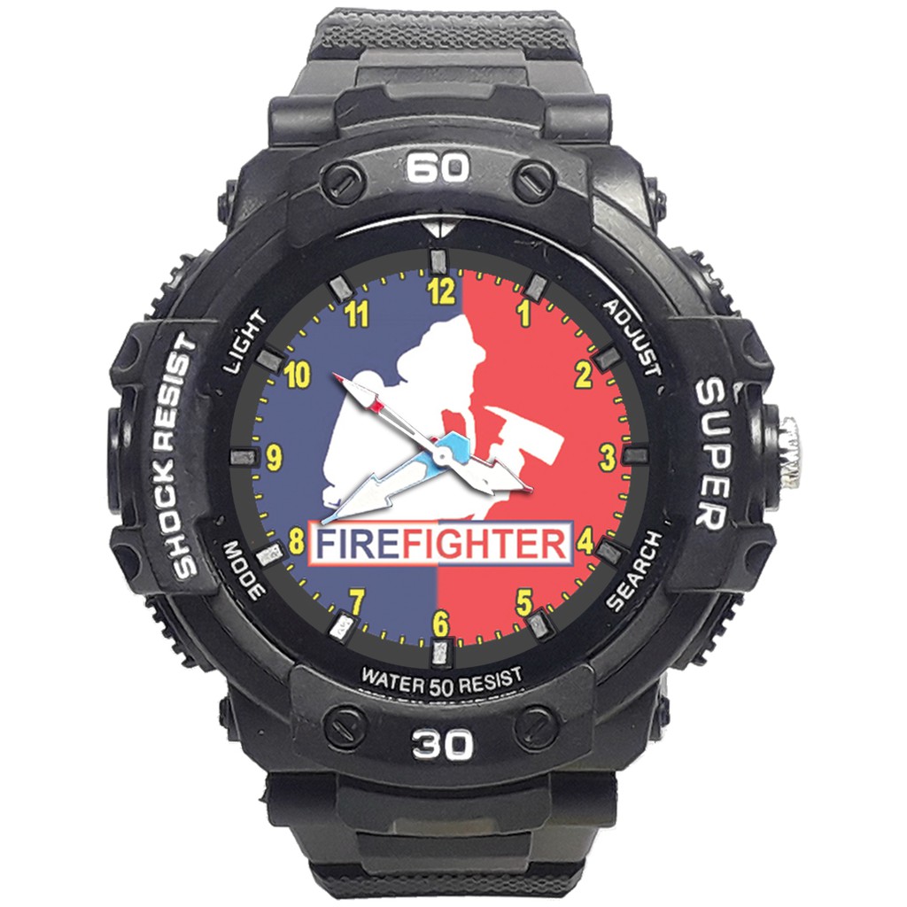 Jam Tangan  LOGO DAMKAR/FIRE FIGHTER Bagus