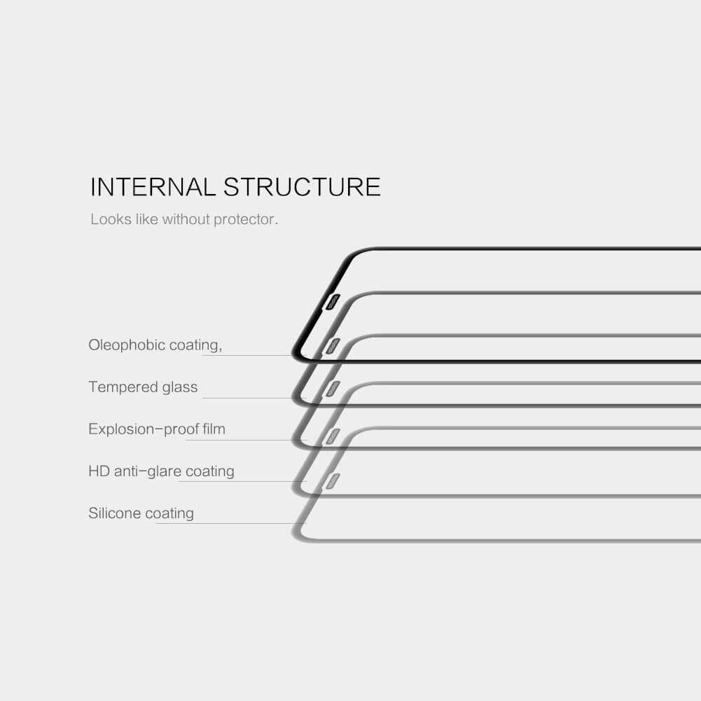 Tempered Glass Apple iPhone 11 Pro 5.8 NILLKIN 3D CP+ MAX Anti Gores