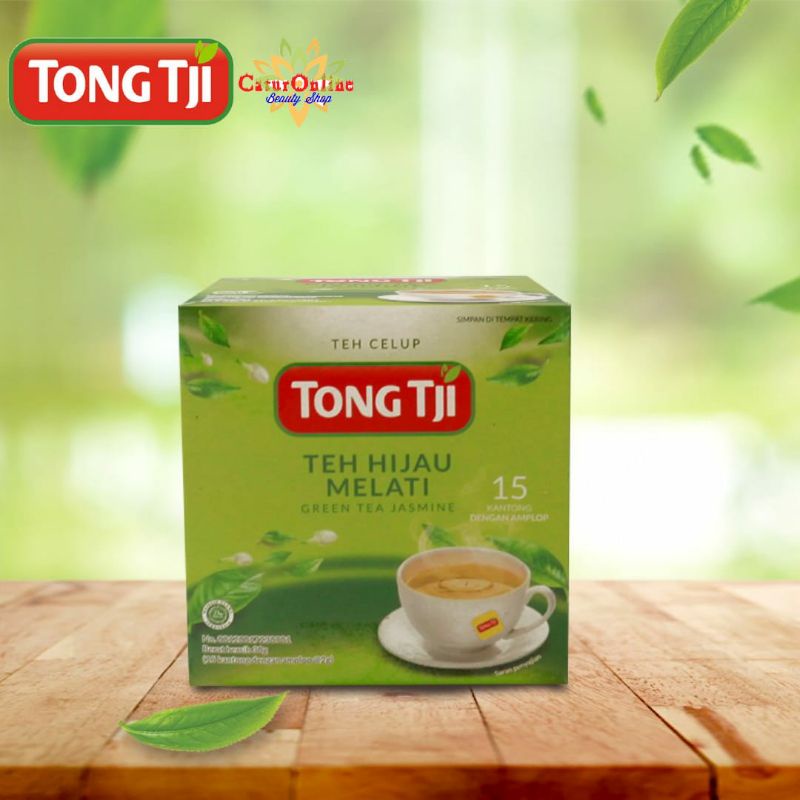 

Tong Tji Green Tea Jasmine 1 pack isi 30 gram ( Tea Bag/ Teh Celup dgn Amplop )