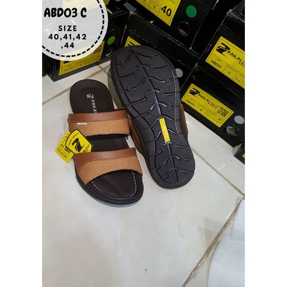 [COD] Sandal Pria Branded Kekinian Pakalolo Boots Slop Dan Japit Original Bahan Kulit