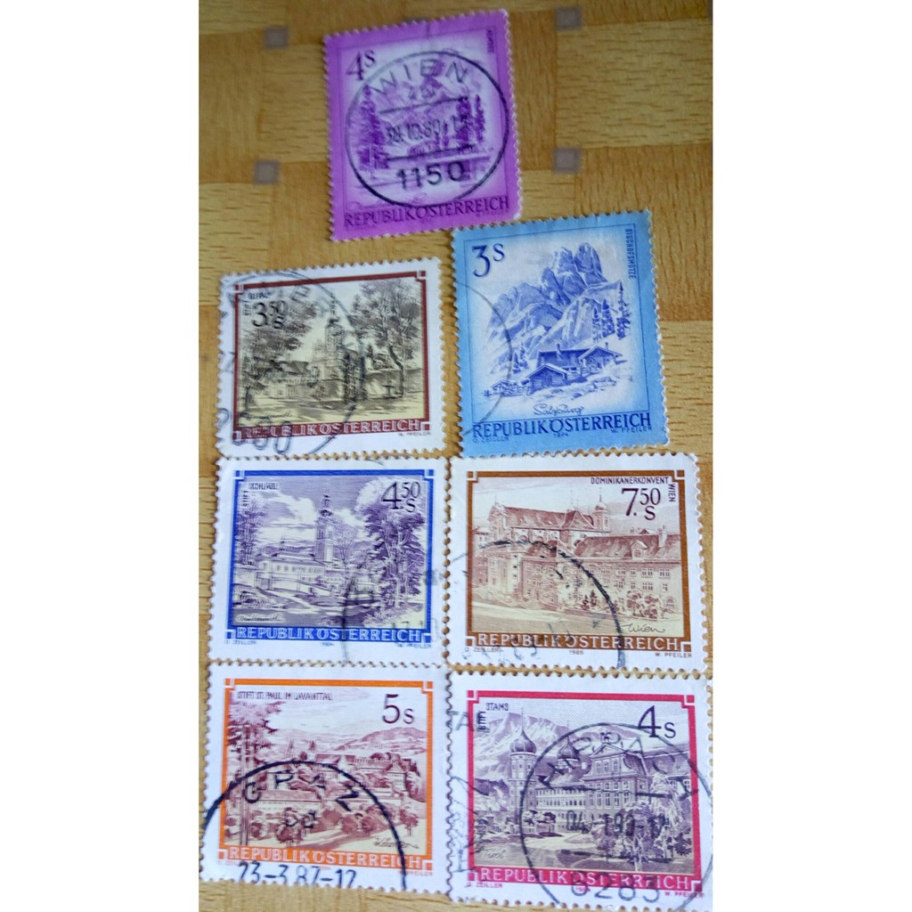 

1 set Perangko Republik Ostereich