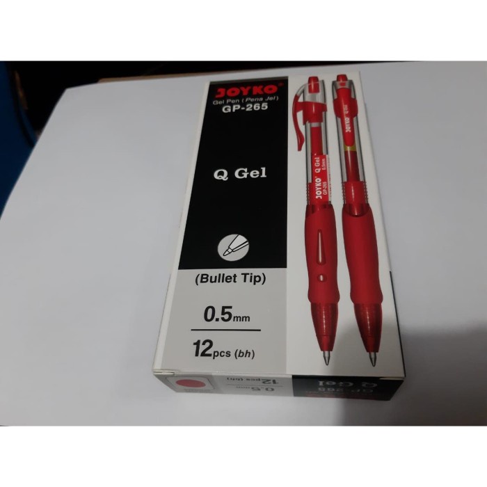 

Segera Miliki Ballpoint Gel Joyko Gp-265 0,5 - Merah (Pack 12 Pcs) Sale!!!