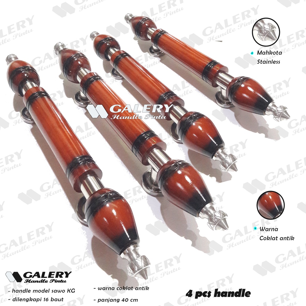 gagang pintu 2 set kuputarung 40 cm - tarikan pintu stainless - handle pintu minimalis murah awet - 