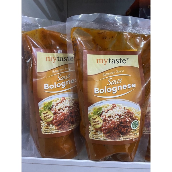 

My Taste Saos Bolognaise 500gr (kemasan baru)