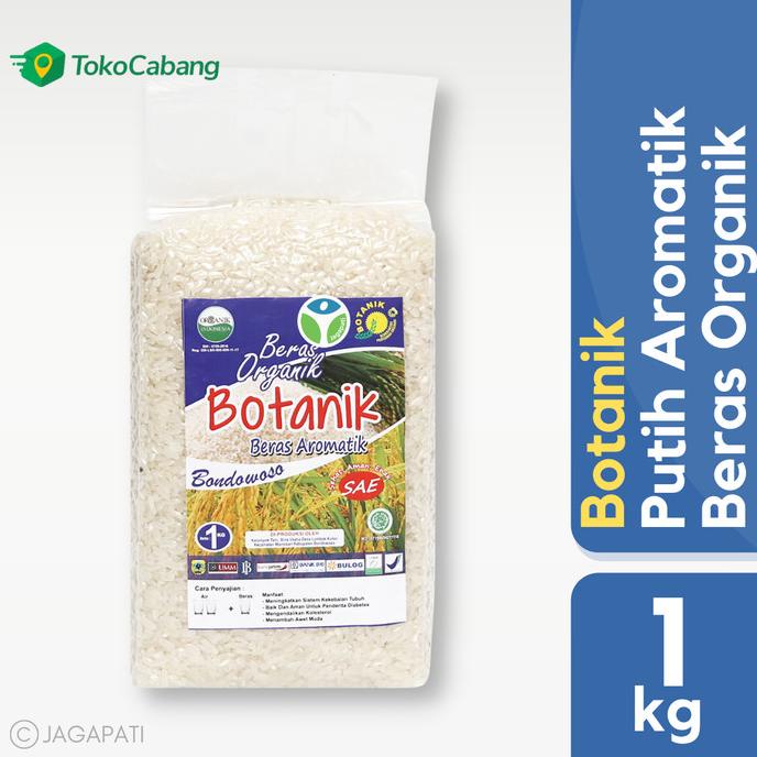 

Beras Putih Aromatik Organik - Botanik - 1kg - Bondowoso - Jagapati