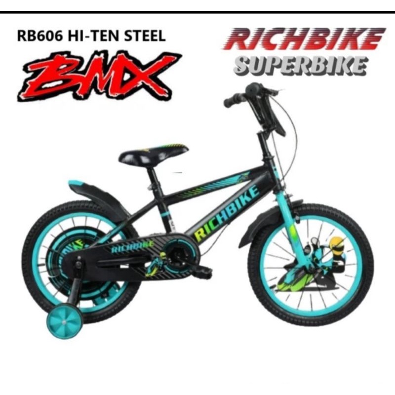 SEPEDA ANAK COWOK LAKI BMX 16 RICH BIKE 3520