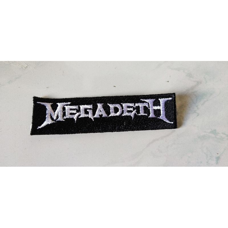 emblem patch bordir megadeth