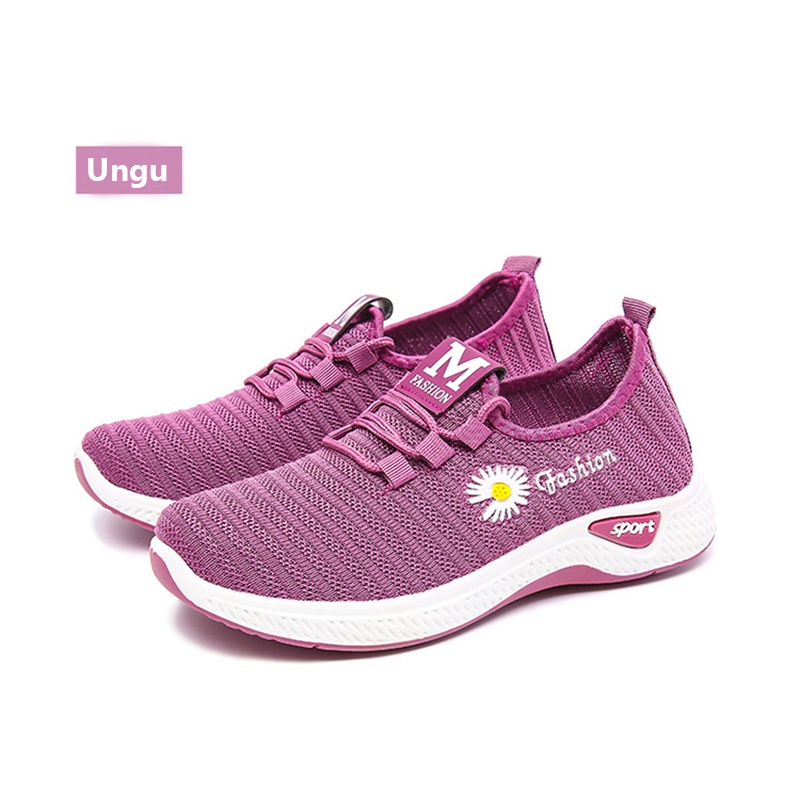 Sepatu Running Wanita Fashionable- 103-Ungu