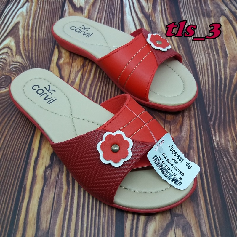 Sandal carvil anak perempuan original 31-35