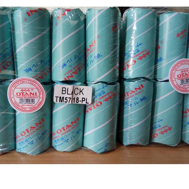 

EC Kertas Thermal 57X30 / 57x31MM OTANI Printer Bluetooth Kasir per 10 Roll SPOT EDC BRI EC Terkini-