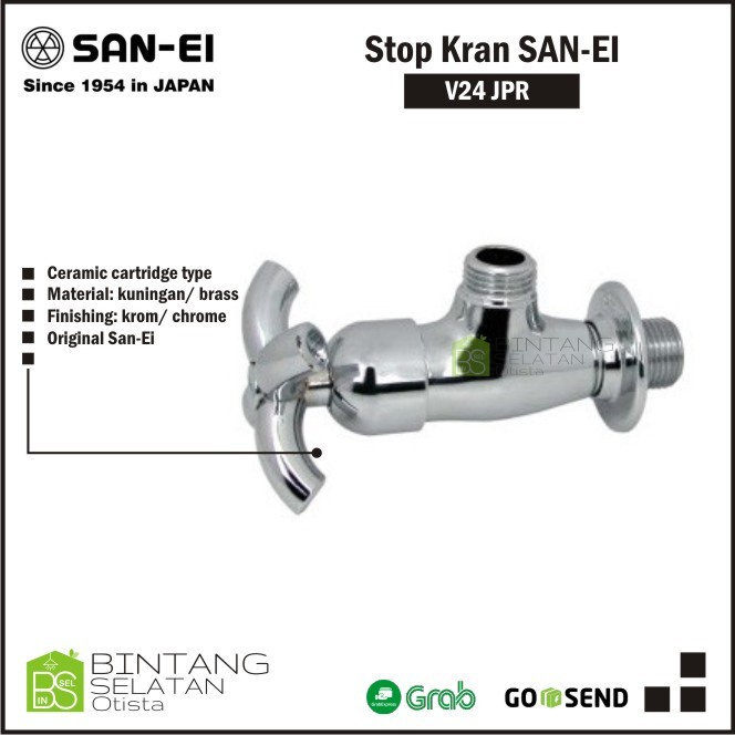 STOP VALVE SANEI STOP KRAN SANEI  KRAN SHOWER V 24 JPR