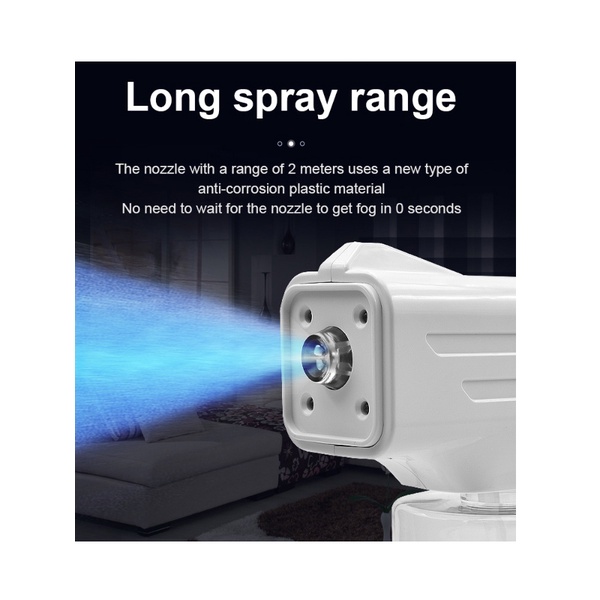 Alat Mesin Spray Disinfectant Portable/Fogging Gun Wireless Nano Spray