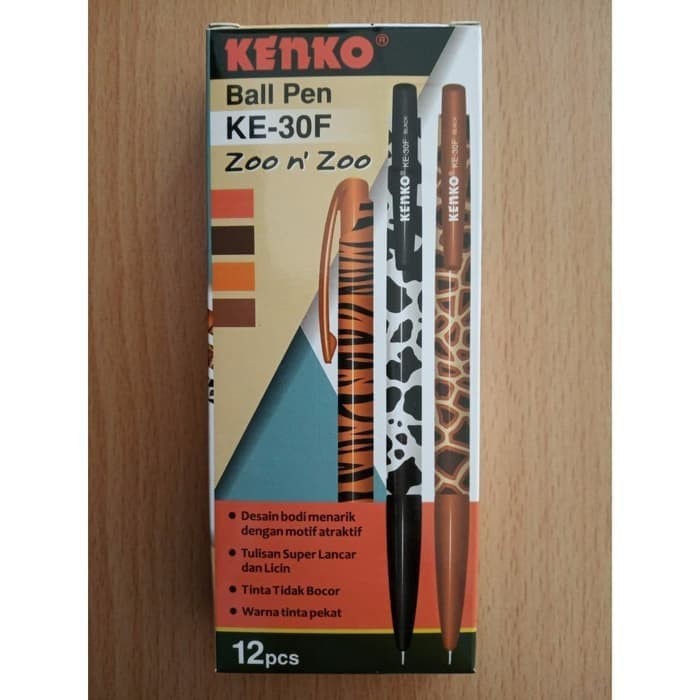 

Pulpen Kenko Zoo n Zoo KE-30F Hitam