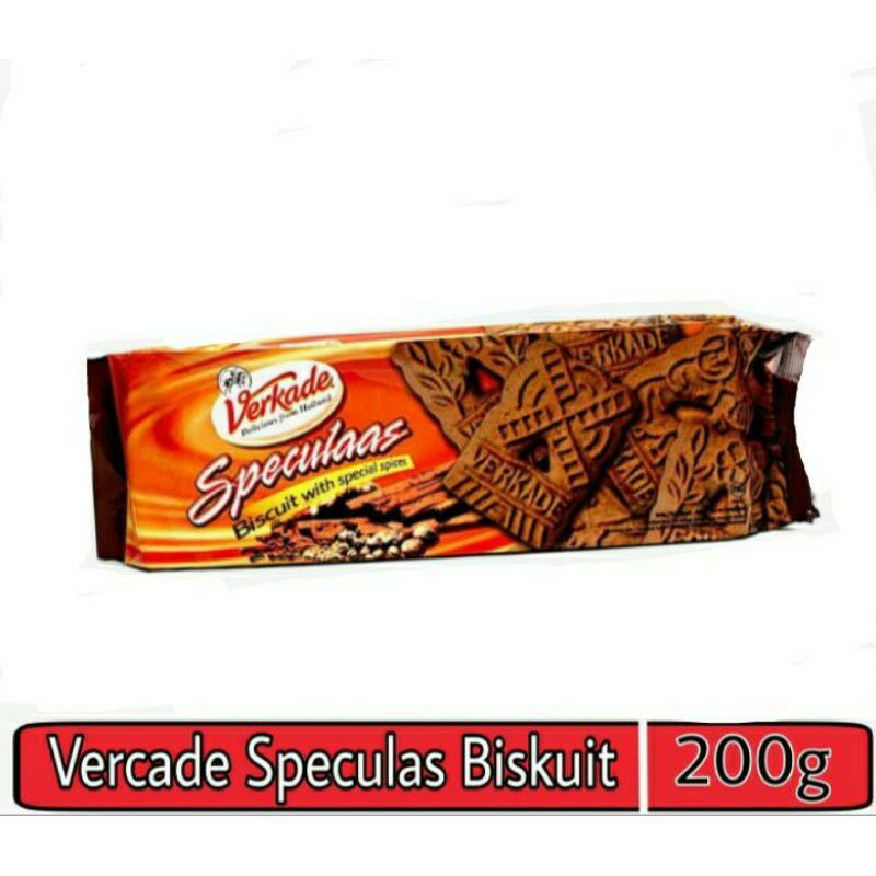 

verkade spaculas biscuit 200gr .
